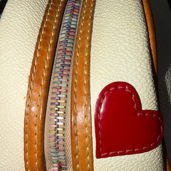 RARE - VINTAGE - Dooney & Bourke Lindsay Lohan #5 Rainbow IT Bag - Picture 4 of 14